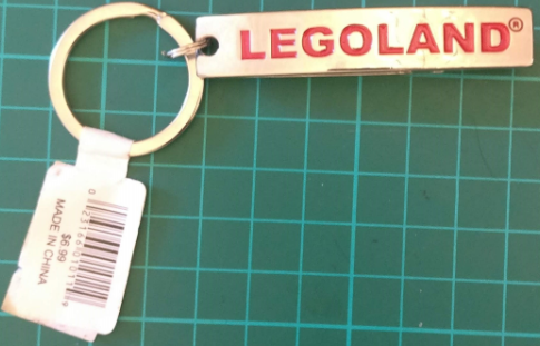 Legoland Key Chain Bottle Opener