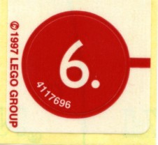 Sticker Sheet for Set 2540 - (4117696)