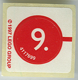 Sticker Sheet for Set 2543 - (4117699)