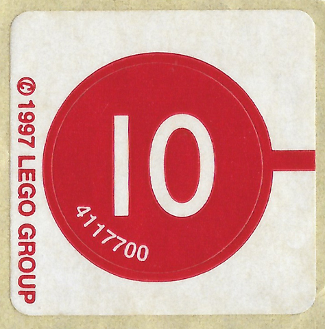 Sticker Sheet for Set 2544 - (4117700)