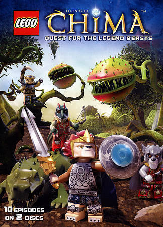 Video DVD - Legends of Chima, Quest for the Legend Beasts