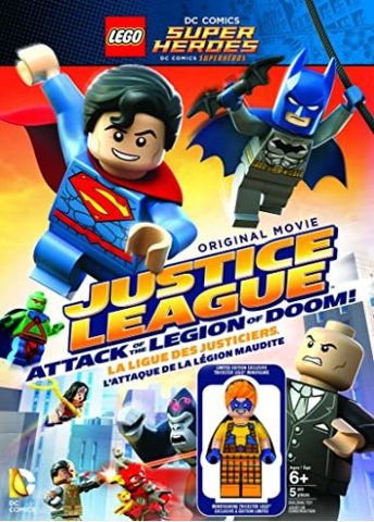 Video DVD - Justice League: Attack of the Legion of Doom! with Minifigure (French Version)
