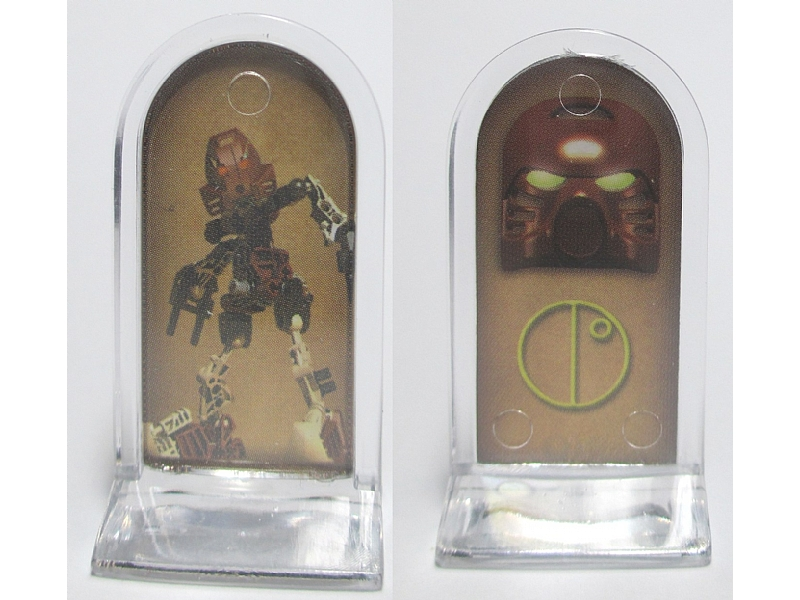 BIONICLE Mask of Light: The Board Game - Play Pawn, Toa Mask Brown