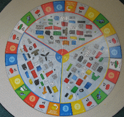 Builder Xtreme Board Game, Game Board