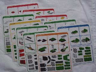 Builder Xtreme Double-Sided Model Cards - Set of 10