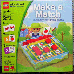 DUPLO Make a Match Memory Matching Game
