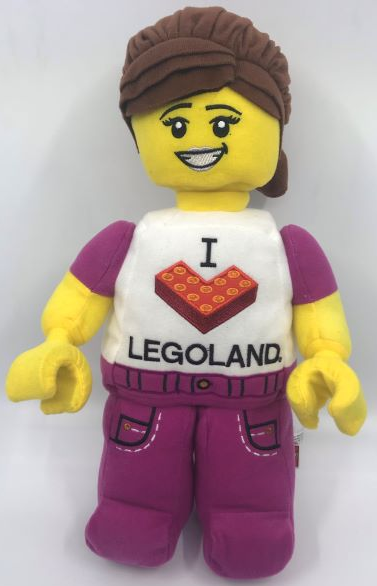 Female Minifigure Plush - I Heart LEGOLAND Shirt