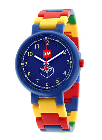 Watch Set, Classic Adult's (Blue Brick Dial / Blue Bezel)