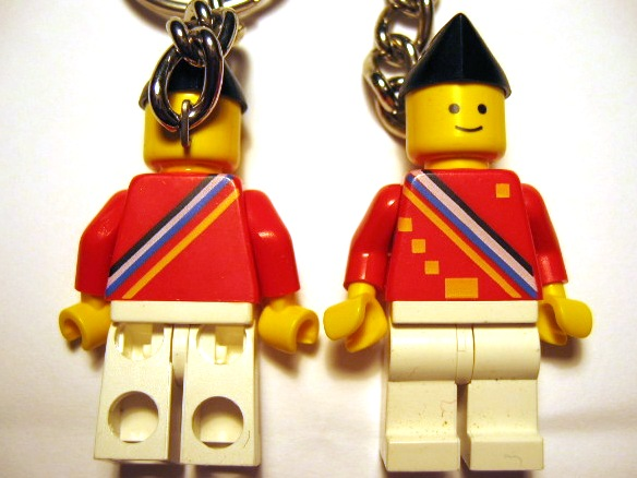 Legoland Ambassador Key Chain - Stripes on Back