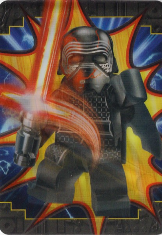 Star Wars 3D Lenticular Card 2020 Kylo Ren