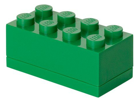 Storage Brick 2 x 4 Mini (110ml) Green