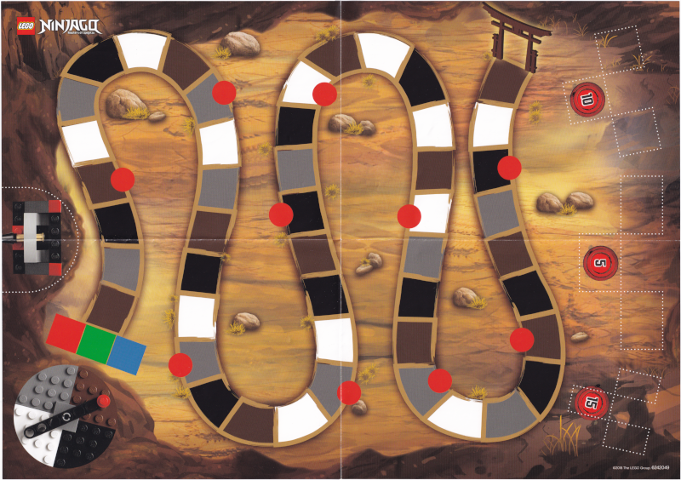 NINJAGO Temple Journey Game Board (6242049)