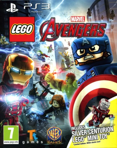 Marvel Avengers - Sony PS3 (Limited Edition with Silver Centurion Minifigure)
