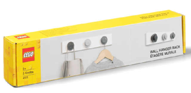 Wall Hanger Rack (Black, Light Bluish Gray, Dark Bluish Gray)