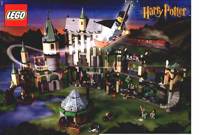 Harry Potter Poster, Sorcerer's Stone Series (early, no Troll)