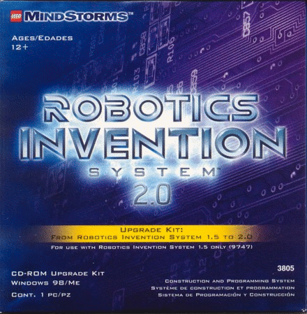CD-ROM for Robotics Invention System 2.0 Upgrade Kit