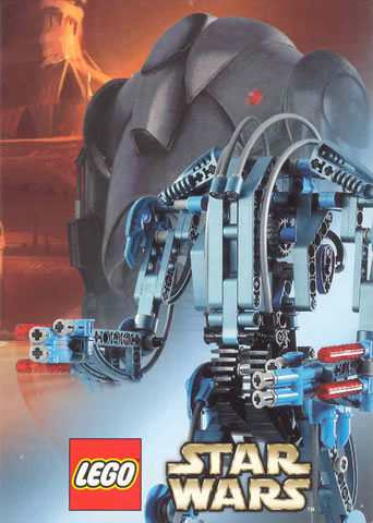 Postcard - Star Wars Set 8012 Super Battle Droid