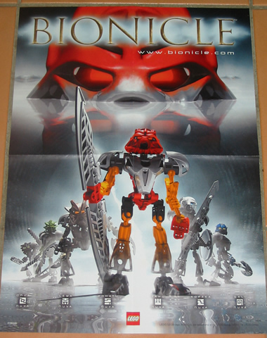 BIONICLE Poster, Toa Nuva 30 x 42