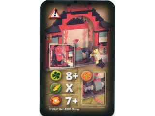 Orient Expedition Game Card, Hazard - Jun-Chi's Gate