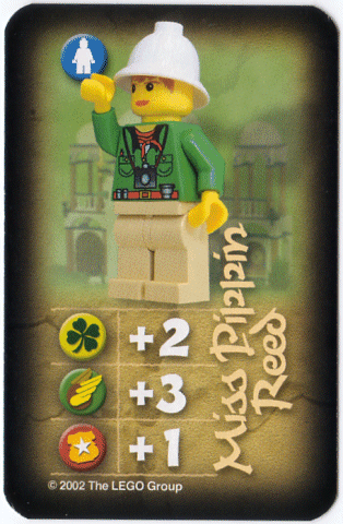 Orient Expedition Game Card, Hero - Miss Pippin Reed (India)