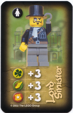 Orient Expedition Game Card, Villain - Lord Sinister (India)