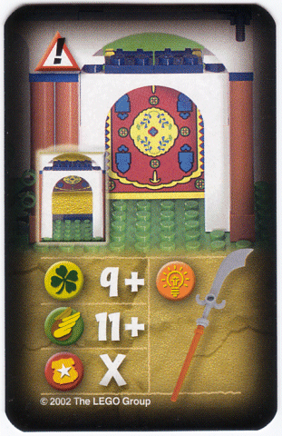 Orient Expedition Game Card, Hazard - Tapestry