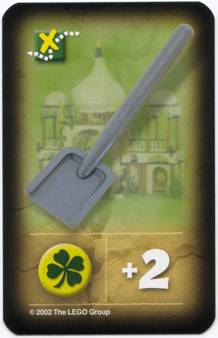 Orient Expedition Game Card, Item - Shovel (India)