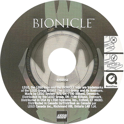 BIONICLE Guurahk CD-ROM