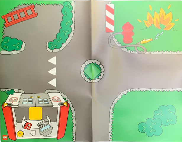 Playmat, Primo Crossroads, Fire Fighter