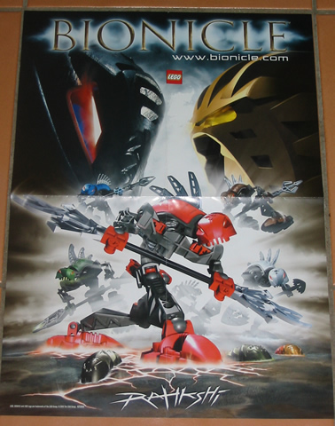 BIONICLE Poster, Rahkshi