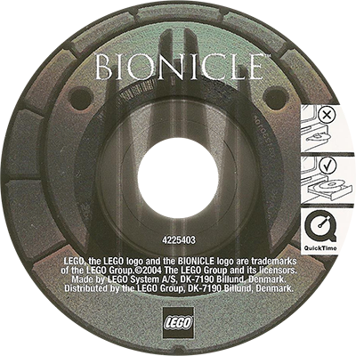 BIONICLE Toa Nuju CD-ROM