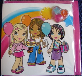 Birthday Card - Clikits with Envelope