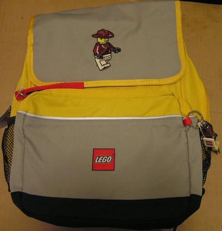 Backpack Theme Logo, Orient Expedition, Johnny Thunder key chain attached