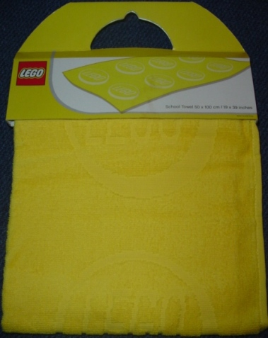 Towel, LEGO Logo 2 x 4 Studs, 50 x 100 cm
