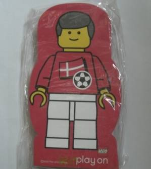 Memo Pad Minifigure - (N) Football (Soccer) Player