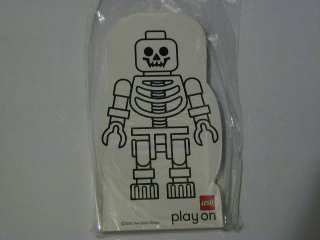 Memo Pad Minifigure - (S) Skeleton