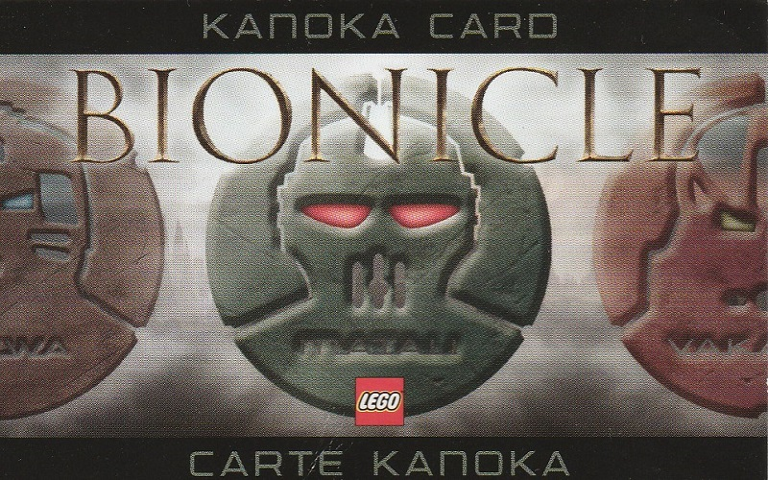 BIONICLE Kanoka Card - Matau - 180 Points