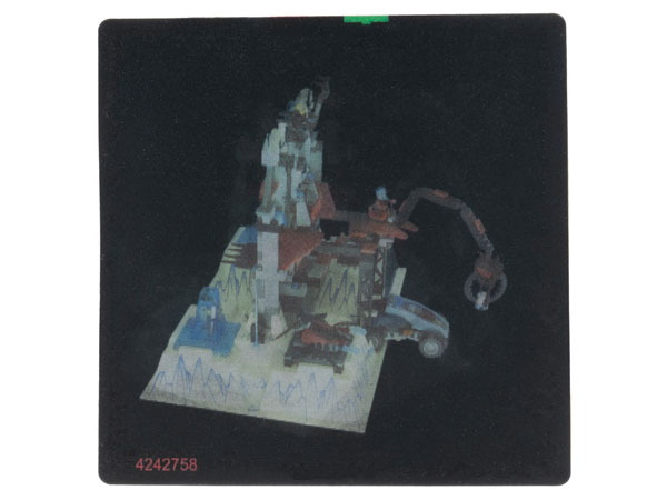 Card, Lenticular Alpha Team Ogel's Mountain Fortress