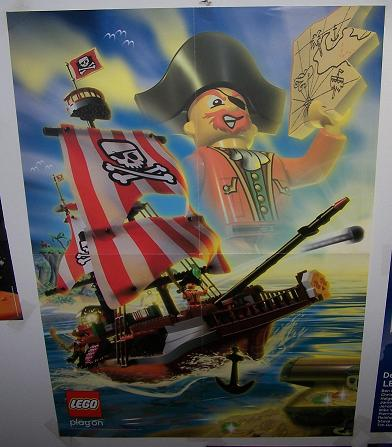 Pirates Captain Redbeard Poster (Double-Sided)