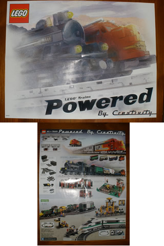 Train Poster, Black Steam Engine & Super Chief (WOR U-1864)