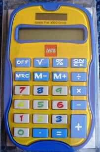 Calculator, Blue & Yellow