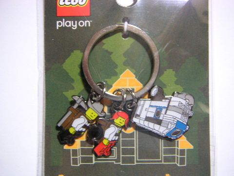 Minifigures Metal Key Chain - PO Wildwood B - Motor Home