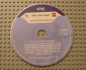 Education Instruction CD-ROM for 9762 (FIRST LEGO League (FLL) 2005 - Ocean Odyssey)