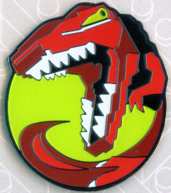 Pin, Prehistoric Creatures Tyrannosaurus rex Badge