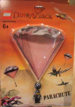 Dino Attack Parachute and Minifigure
