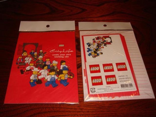 Stationery Set, Town Minifigures