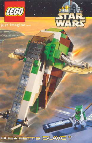 Postcard - Star Wars Set 7144 SLAVE 1