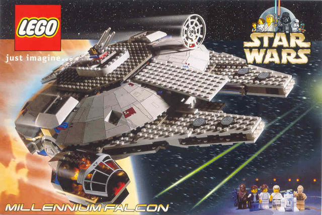 Postcard - Star Wars Set 7190 Millennium Falcon