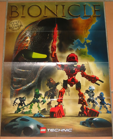 BIONICLE Poster, Toa - Find the Power