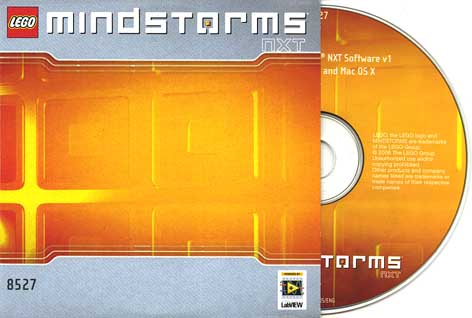 Instruction CD-ROM for Set 8527 (Mindstorms NXT 1.0)